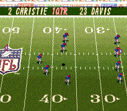 Tecmo Super Bowl II - Special Edition (Japan) In game screenshot